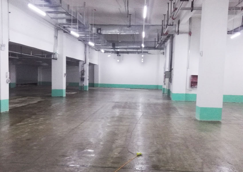 新郑市小区地下停车场耐磨地坪