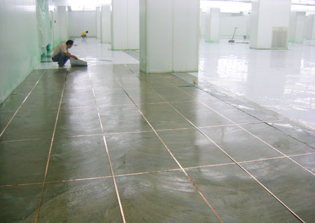 PVC防静电地板工程案例
